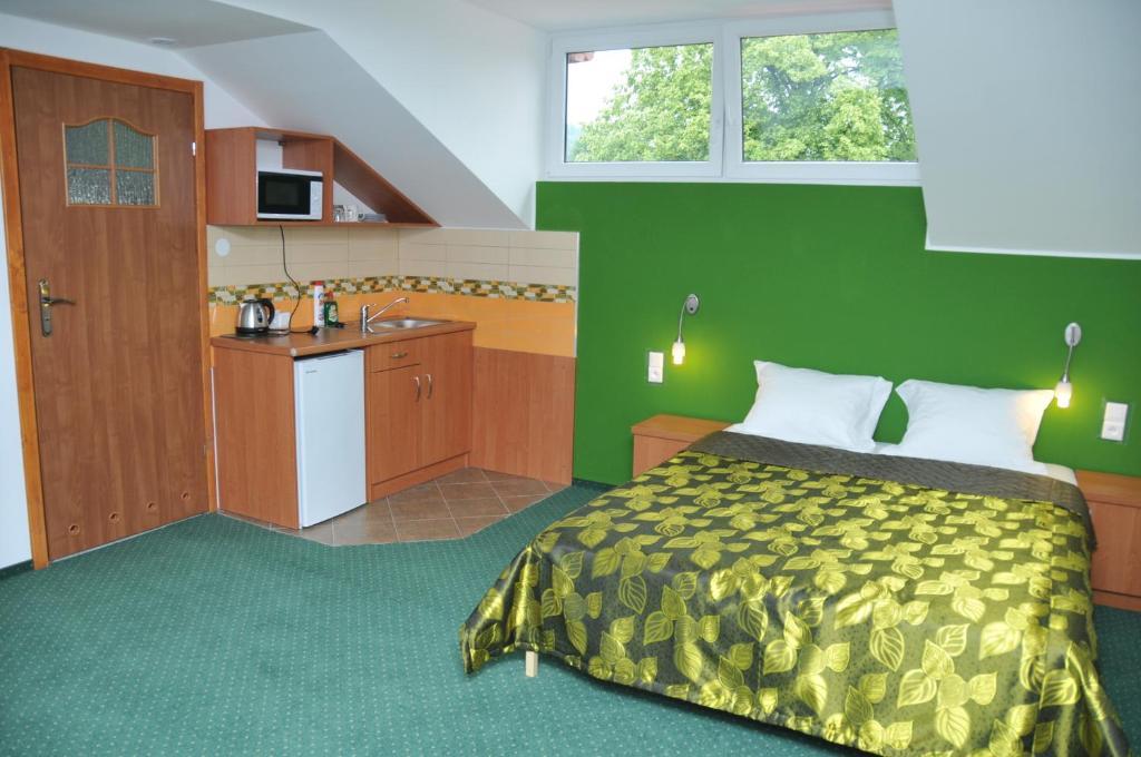 Willa Stenia Center Apartamenty 비스와 객실 사진